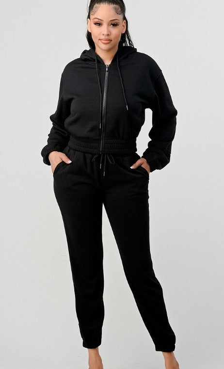 Zip Jogger Set