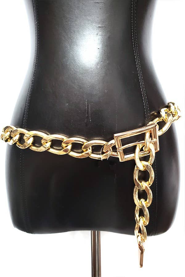 Wide Fashion Metal Chain BELT