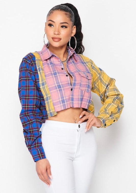 Croptop Flanel