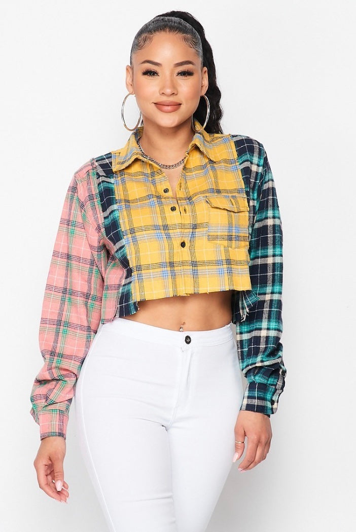Croptop Flanel