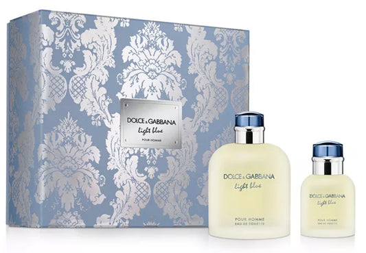 Dolce & Gabbana Light Blue Mens Cologne Set