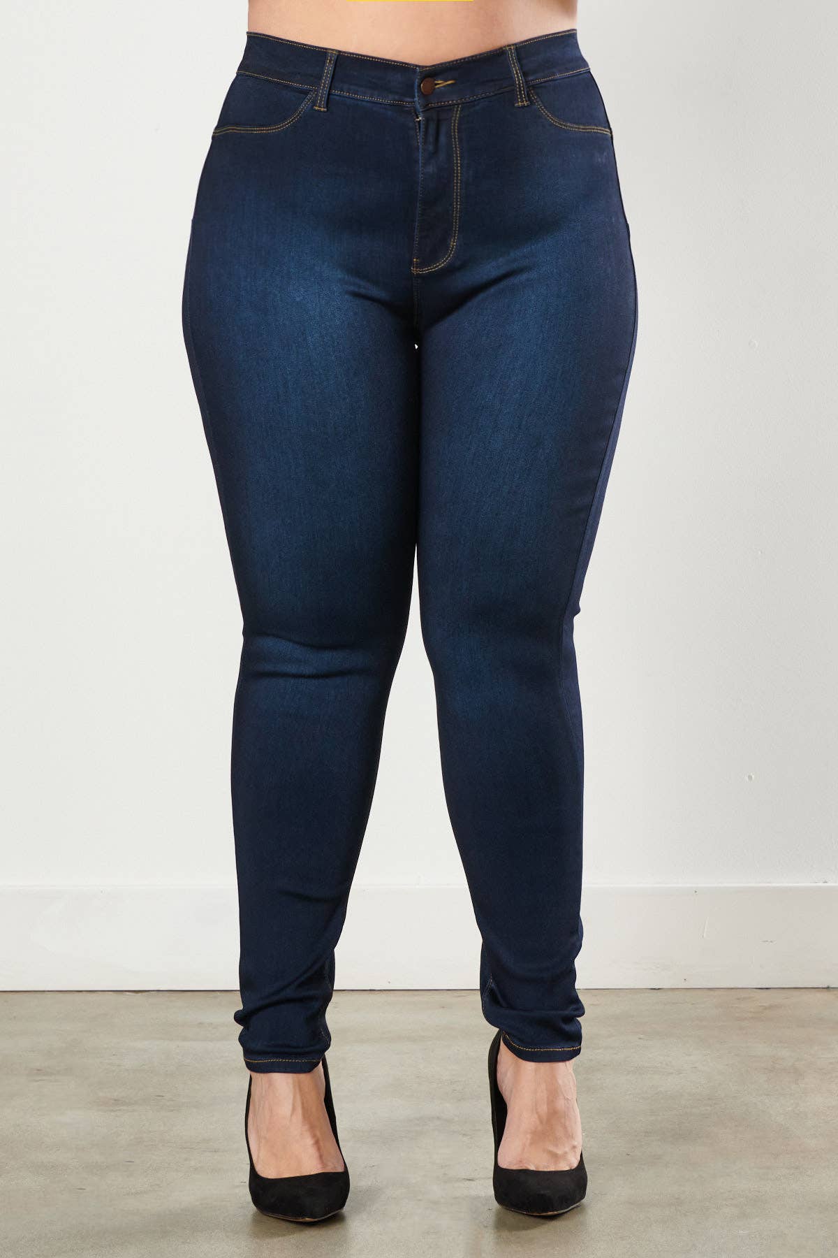 Plus Cozy Stretchy Skinny Jeans